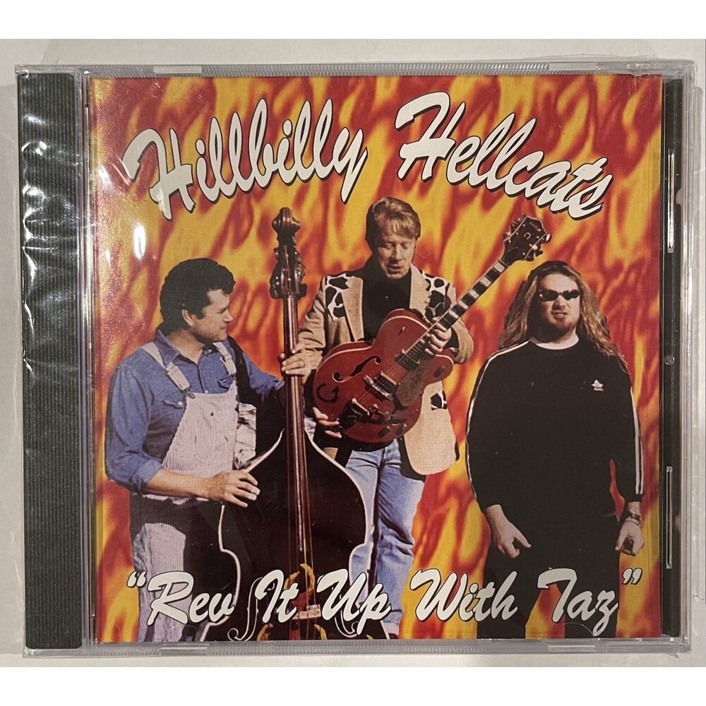 Rev It Up With Taz by The Hillbilly Hellcats (CD, 2000) Brand New Factory Sealed